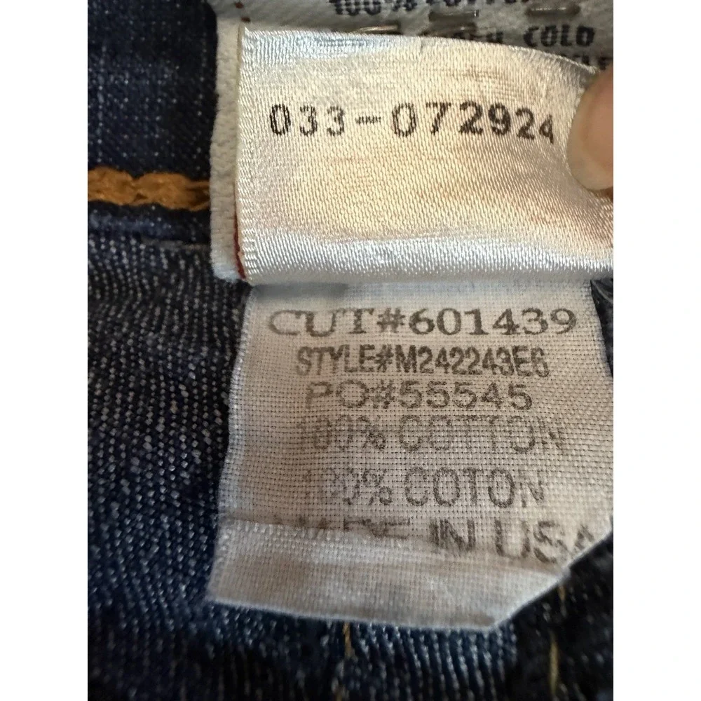 True Religion Jeans Men's 36x31 Dark Wash Denim Classic Relaxed Straight USA Y2K
